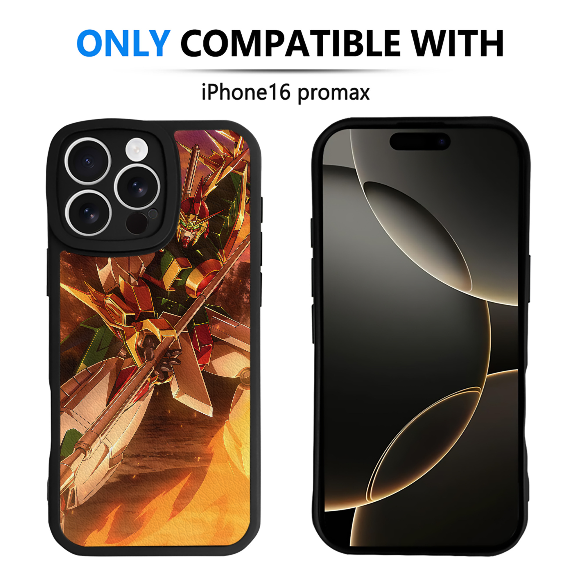 （画像用） 機動戦士ガンダム Mobile Suit Gundam 【iPhone 16シリーズ対応】シリコンスマホケース（レザー調） 材質：シリコン